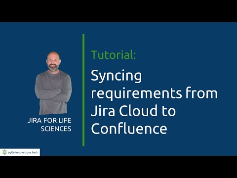 Syncing requirements from Jira Cloud to Confluence using Elements Publish