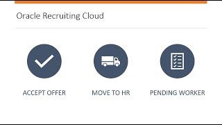 ORC ( Oracle Recruiting Cloud) - Move to HR