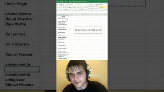 EXCEL REMOVE DUPLICATES | EXCEL TIPS | EXCEL FOR BEGINNERS |HOW TO REMOVE DUPLICATES IN EXCEL |