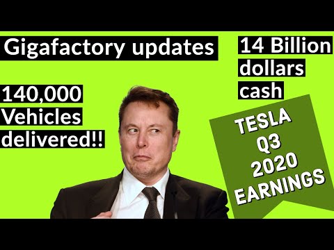 TSLA Q3 2020 Earnings || Tesla Stock is crushing expectations!!