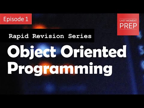 Object Oriented Programming Concepts for Interview | Rapid Revision Series | Ep 1|#coding #interview