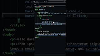Css text style property | create css text style property #shorts #youtubeshorts