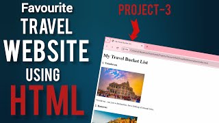 html mini project 3