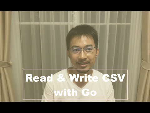 Read & Write CSV with Go