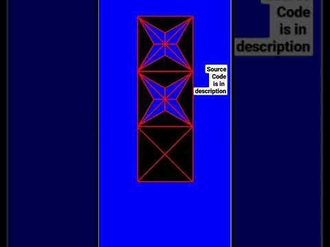 Amazing and cool design in python | #pythoncoder #programmingshorts #python