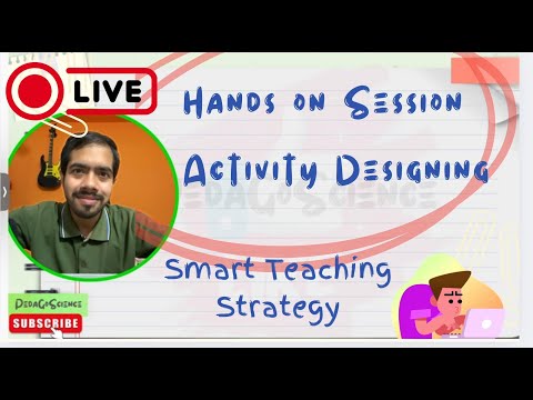 Smart strategy for Teachers| Hands on Activity Designing|| PedaGoScience