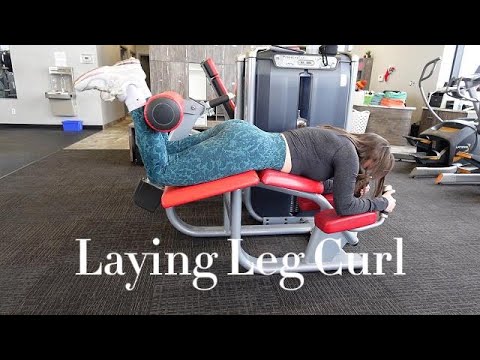 How to do a laying leg curl