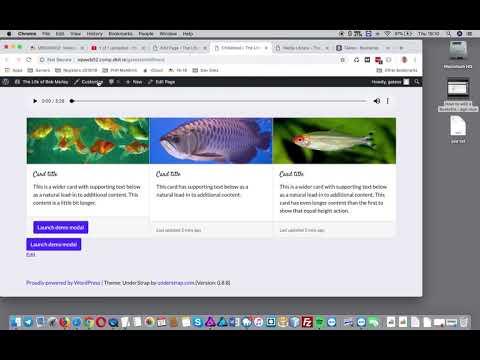 How to add a responsive table to a Wordpress page