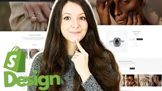 How to Design a Premium Shopify Website with a Free Theme Web Creation Tips for Complete Beginners