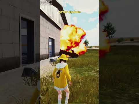 Before and after update #pubgmobile#pubg#bgmi #pubgm#gaming#babyduck#jualucpubgmobile#pubgmobile060