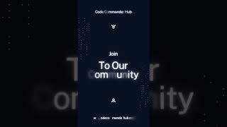 Join To Our CommunityYou Asked. We Delivered. Join For Being An Active Part Of Our Journey.