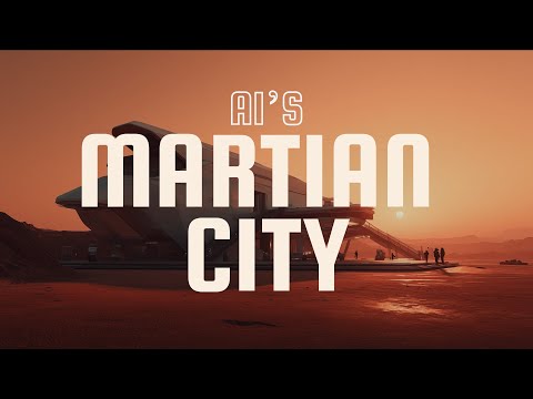 A BOLD NEW ARCHITECTURE | This is What an AI City on Mars Looks Like