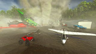 Tornado Destroys Our Farm | Farming Simulator 25