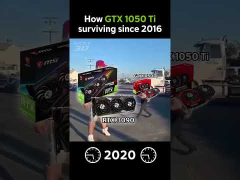 RTX Giants can't kill GTX 1050Ti