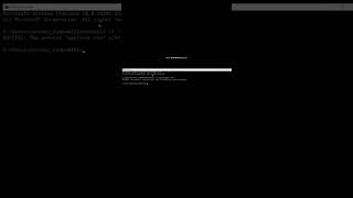 Windows secret DEATH command - harmless computer CMD prank