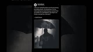 The true metaphysicians are found among the debauchees, not elsewhere. It is by extenuating #books