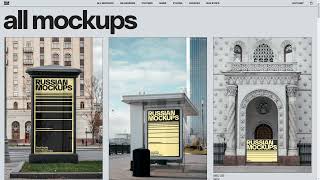 Russian Mockups