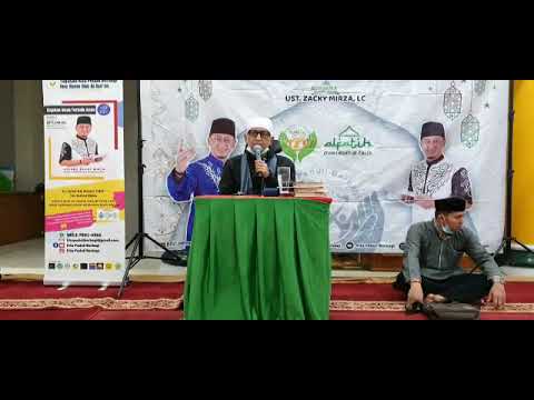 ustadz zacky mirza pingsang saat Ceramah...Sehat selalu UstadZ