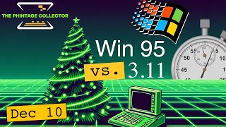 386 Startup Time Contest: Win95 vs. DOS 6 + Win 3.11 [#TPCXmas24 Part 10]