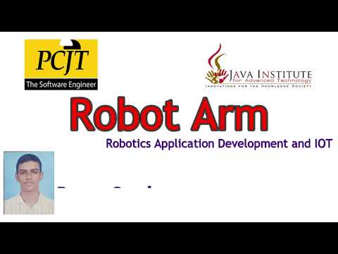 My Robot Arm - PCJT Software Engineering - Java Institute - Dasun Sandeepa