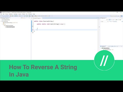 How To Reverse A String In Java