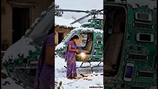 Building Wooden Log Cabin in Forest 🌲 🤯 | Survival House Step by Step "7 #facts #amazingfacts