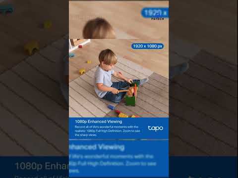 TAPO C201 | Pan/Tilt Home Security Wi-Fi Camera | #short #fgtechstore #TapoC201