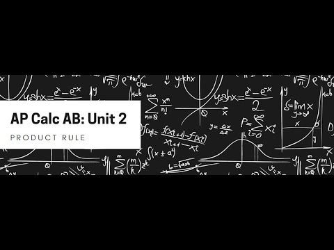 Unit 2 Lesson 5: Product Rule