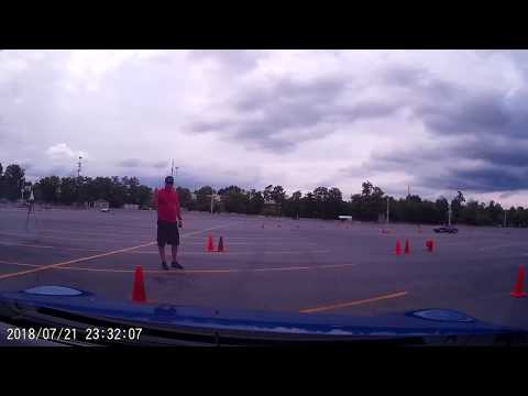 Subaru BRZ AutoX - DS SCCA Harrisburg Farm Show 7/22/2018 -Dashcam