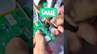 amazing soldering techniques #fix #diy #diyfix #diyelectronics #desoldering #solderingtips