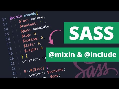 Simplify Your CSS with Sass @mixin and @include