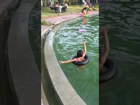 gnana in swimming pool