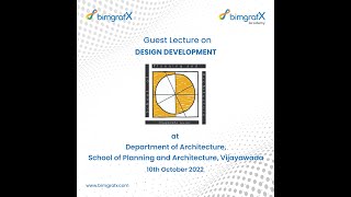 Guest Lecture on Design Development by Bhanu Sri Prakash Gejjala, our CEO #design #architecture