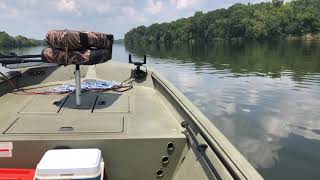 2020 25hp Yamaha on 1650 Lowe Roughneck