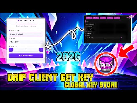 DRIP CLIENT V6.2 | DRIP CLIENT KA KEY SAKE NIKALE | DASHBOARD PANEL DRIP CLIENT || GLOBAL KEY STORE 