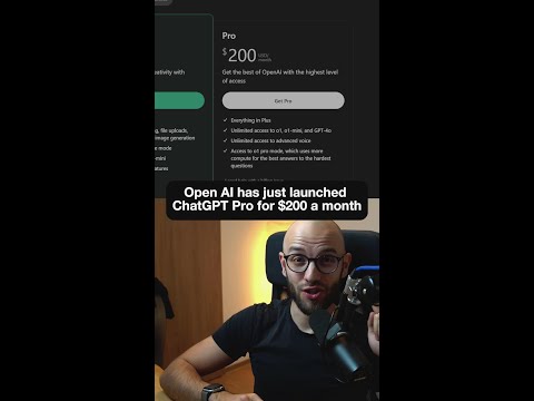 OpenAI launches ChatGPT Pro plan for $200/month