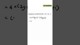 Algebra Tutorial
