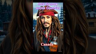 Jack Sparrow Around the World #aiart #piratesofthecaribbean #pirates #jacksparrow #ai #sparrow