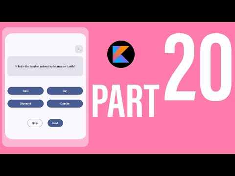 Kotlin Vlog Ep.20 Quiz app w/ ViewModel