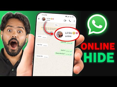 WhatsApp Par Online Hide Kaise Kare | Online Hote Hue Offline Dikhe
