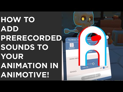 How to Add Pre-Recorded Sounds in Animotive!
