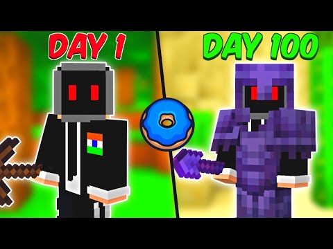 I Play Donut SMP for 100 Days (0-100M)