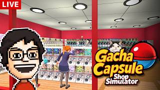 今日はガチャショップの経営をやってみるぞ！｜秋葉原のガチャショップシミュレーター