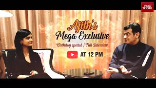 Promo | Actor Ajith Kumar's First Ever Interview In 10 Years | India Today Exclusive