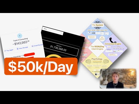 How i make coaching programs $50k/day (step by step breakdown)