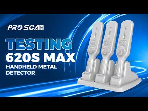 Handheld Metal Detector | 620S Max - ProScan Global