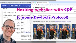 Hacking websites with CDP (Chrome Devtools Protocol) and Python