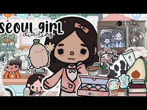 Seoul girl diaries |pilot🍥|Aesthetic Toca Boca world roleplay | With Voice | 🎙️|