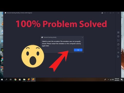 Pubg Emulator - Failed to start the emulator Tencent Gaming Buddy Tech Master