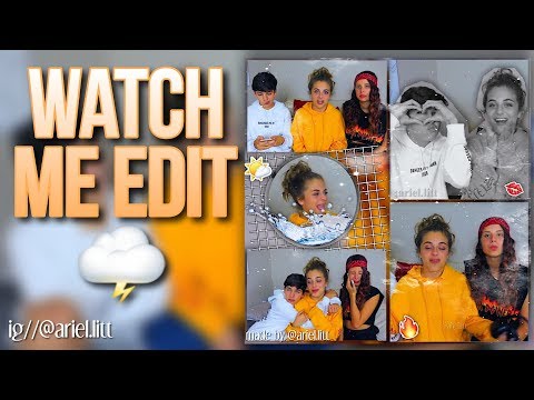 WATCH ME EDIT #1 | Editing Tutorial